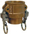 Dixon BB300EZ 3" Brass EZ Bosslock Female Coupler