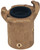 Dixon BSB125 1 1/4'" Brass Sand Blast Couplings