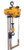 Ingersoll-Rand ML500KS-1C10-C6 Air Chain Hoist, 1100Lb, 10 Ft Lift, Pull