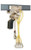 Ingersoll-Rand PALP1000K-3HA10-6F1U Hoist, Air Chain, 2200 Lb Cap, 10 Ft Lift