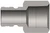 Dixon CM3F2-B 3/8" Mold Nipple, 1/4" NPTF, Brass Body Material: BRASS Body Size: 3/8"