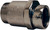 Dixon CSCTM25F30T-C 2-1/2" FNH X 3" MNPT CHECK SNOOT CLAPPER TYPE CHROMED