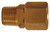 Dixon D366R 3/8" MNPT x 3/8" FNPT Brass In-Line