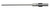 Xcelite 9965BK 0.076" x 4" Series 99 Bristol 6-flute Multile Spline Screwdriver Blade