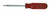 Xcelite SL2V No. 2 x 3 1/2" Scrulox Type Screwdriver, Red Handle