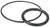 Dixon DBAK3-150 Seal Kit, PTFE Encap Silicone 1-1/2" Adapter