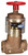 Dixon FAPRVF250 2-1/2" FNPT X 2-1/2" FNPT FIELD ADJ PRES RED VALVE- STRAIGHT BRASS