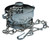 Dixon FP150F-C 1-1/2" NH PL PLUG W/ CHAIN POL CHR BRASS