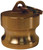 Dixon G400-DP-BR 4" Brass Global Dust Plug