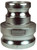 Dixon G3040-AA-AL 3" x 4" Global Male Spool Adapter Alum