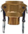 Dixon G50-B-BR 1/2" Global Fem Coupler x Male NPT Brass w/Brass Handles