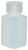 Vestil BTL-SW-2C Wide-Mouth Clear Square Plastic Bottle, 2 oz