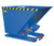Vestil D-75-MD 70 Deg Self Dumping Hopper with Bumper Release, Volume Cubic Yards: 0.75