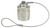 Dixon H12DC-A 1 1/2" ISO-B DUST CAP, ALUMINUM Body Material: ALUMINUM Body Size: 1-1/2"