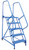 Vestil LAD-MM-11-G Maintenance Ladder, Steps: 11, Grip-Strut