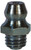 Dixon GWHZ000 Straight 1/8"-27 NPT, Zinc Plated Steel, Ball Check for Whip Hose