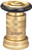 Dixon HFN150NYFD 1 1/2" NYFD BRASS HEAVY DUTY NOZZLE