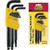 Ivy Classic 17017 9 Pc. L-Hex Key Set - Metric