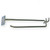 Ivy Classic 30043 1/4 x 8" Metal Plate Scan PegBoard Hooks