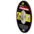 Ivy Classic 40258 9 x 1/4 x 5/8"-11 Metal Raised Hub