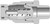 Dixon HT3M4 3/8" ISO-B NIPPLE, 1/2" M-NPTF, STE Body Material: STEEL Body Size: 3/8"