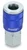 Legacy A72410C-T ColorConnex? Type C, 1/4" Blue Coupler, 1/4" FNPT tray
