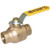 Legend Valve 101-233 1/2" S-901 Ball Valve, Bronze, Full Port, Gland Follower