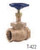 Legend Valve 103-113 1/2" T-422 IPS Union Bonnet Bronze Globe Valve