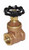 Legend Valve 104-407 1-1/2" S-401 Brass Gate Valve, C x C