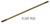 Legend Valve 111-253 1/4"-20 X 10" Brass Float Rod