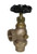 Legend Valve 111-113 3/4"Flare x1/2"I.P.S. T-442, Bronze Angle Meter Valve w/ Waste