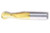 HTC 140-2531 17/32" Dia Solid Carbide End Mill, TiN Coated, 2 Flute