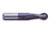 HTC 145-2156 5/32" Dia Solid Carbide End Mill, ALTiN Coated, 2 Flute