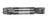 HTC 200-2437 7/16" Dia Solid Carbide Double End Mill, Square End, Stub Length, AlTiN Coated, 2 Flute