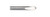 HTC 590-3750 3/8" Dia Solid Carbide Spade Drill, Overall Length: 2-1/2" Series 590. Made in USA