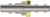 Dixon M2B2 1/4" ARO NIPPLE, 1/4" PUSH-LOC Body Material: STEEL Body Size: 1/4"
