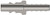 Dixon M2S2 1/4" ARO NIPPLE, 1/4" BARB Body Material: STEEL Body Size: 1/4"