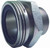 Dixon ME503S-16 3 1/4 MALE ACME X 2" MNPT STEEL