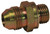 Dixon M7400-16-33 Steel 1-5/16"-12 Male JIC 37 Deg x M33 x 2.0 Male Metric Parallel Thd