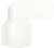 Dwyer A-2005-3 Nylon elbow, 1/2" FNPT x 1/2" MNPT