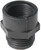 Dixon PPA792 M GHT X 1/4" F NPT Polypropylene