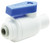 DIXON PP6VFC2-MG LIQUIfit™ Ball Valve Female Connectors,Polypropylene