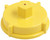Dixon PFCW450F-Y 4-1/2" NST (NH) YELLOW STYRENE CAP