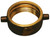 Dixon PSNP250NYFD 2-1/2" PIN LUG BRASS SWIVEL NUT W/ NYFD (3.03 X 8 TPI) SPECIAL THREADS