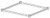Eagle Group 4TF1836-C 36" chrome, 4-sided truss frame.