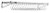Eagle Group C1460-WGRH 14" x 60" chrome finish, wall mounted gowning rack with hooks. 38 hook