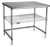 Eagle Group AEP3660T 36" x 60" electropolished solid top with stainless steel base - AEP se