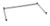 Eagle Group CF2448-E 24" x 48" EAGLEgard green epoxy 3-sided channel frame.