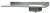 Eagle Group CTW3096-SQ 96" stainless steel countertop with marine-grade plywood - square edge