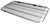 Eagle Group D1448C 14" x 48" chrome, Add-A-Shelf reverse mat wire shelf.